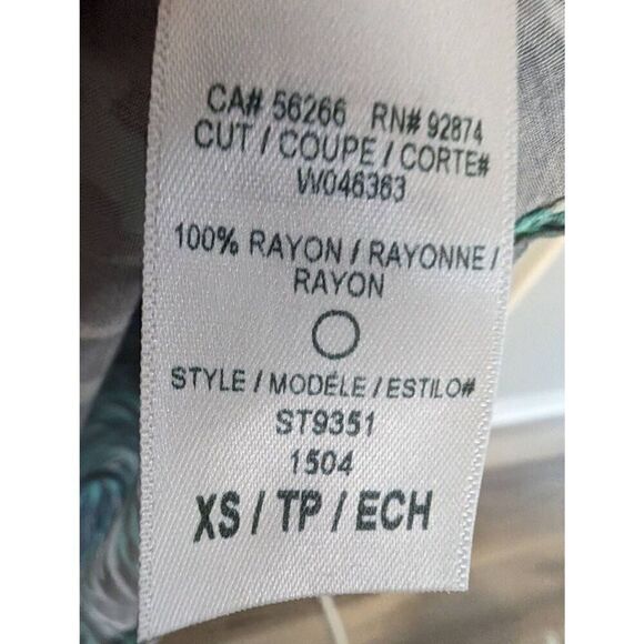 Splendid Open Back Camouflage Tank Top Women's Size XS - Picture 4 of 5